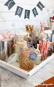 I made this hot cocoa bar sign to last you fall through winter/valentine's day ❤️ i added some faux snow to the top of mine and a cute banner. Hot Cocoa Bar Ideas For Your Upcoming Winter Party Aspen Jay