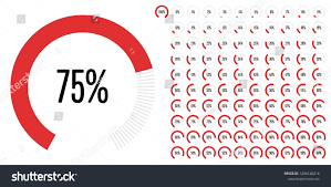 Set Circular Sector Percentage Diagrams Meters Stock Vector Royalty Free 1296148216 Diagram Stock Vector Web Design