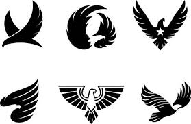 Eagle Illustration Vector Icon Set Of 6 Eagles Eagle Symbols Eagles Kartal Sanat
