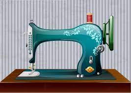 Download Retro Sewing Machine Shiny 3d Multicolored Design Free Vector In Adobe Illustrator Ai Ai Format Encapsulated Postscript Eps Eps Format Format For Free Download 12 81mb