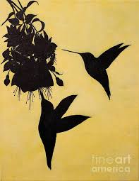 Silhouette Bird Paintings On Canvas Humming Bird Silhouette Bird Silhouette Bird Painting Acrylic Bird Silhouette Tattoos