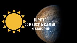 Jupiter Combust And Cazimi