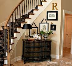 How I Found My Style Sundays Beaux R Eves Staircase Wall Decor Foyer Furniture Staircase Decor