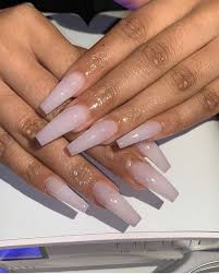 If you want to get long nails, then there are several things you can do to protect and. Clear Nails White Nails Coffin Nails And Long Nails Image 7650701 On Favim Com