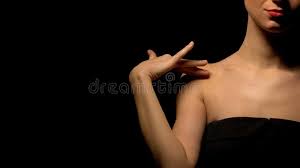 Join one of the biggest nsfw content sharing community on the internet. Smiling Woman Stroking Her Body Template For Text Isolated On Black Background Stock Image Image Of Background Flirt 151777573