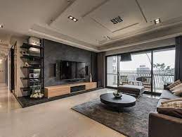 现代风格大气稳重客厅石材背景墙装修图 small living rooms interior design home