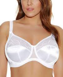 Elomi Cate Full Figure Underwire Lace Cup Bra El4030 Online Only - Teal Bra Bra Women Underwire Bra