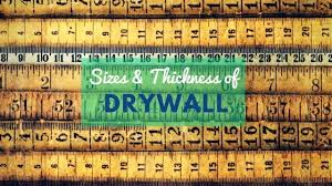 complete guide to drywall sizes and thickness dont screw