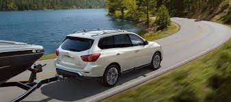 As much as 50 percent of the power can go to the pathfinder's rear wheels, and the max tow capacity is 6,000. 2020 Nissan Pathfinder Towing Capacity Engines Payload Cargo Space