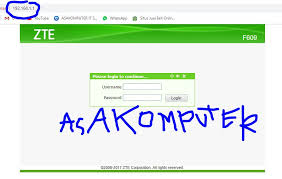 Terlihat username dan password dari routernya adalah admin:admin. User Dan Password Modem Indihome Zte F609 Asakomputer