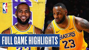 NBA Game Recap: Los Angeles Lakers at San Antonio Spurs, Nov. 25, 2019 |  Ahead of TONIGHT'S action, relive LeBron James score 33 PTS and move up to  5th on the all-time