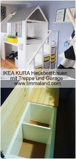 Ikea Kura Hausbett Bauen Mit Treppe Und Garage Www Limmaland Com Bauen Garage Hausbett Hausbett Ikea Kura Ikea