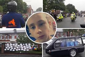 Poignant tribute to tragic teen Adam kay outside former school