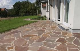 Polygonalplatten Porphyr Rot Braun Porphyr Natursteine Garten Naturstein Terrasse