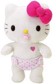 Sanrio Hello Kitty Baby Dress Me Plush Hello Kitty De Pelucia Sanrio Hello Kitty Vestido Da Hello Kitty