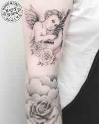 See more ideas about rose tattoos, tattoos, angel. Novytattoo Handmade On Twitter Angel With Lute Workinprogress Angel Babyangel Rosetattoo Roses Mandolin Mandolino Angeltattoo Handmadetattoostudio Carpi Tattoo Art Musician Ink Clouds Lute Musicianangel Https T Co V3vf0uvtla