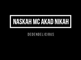 Naskah Mc Akad Nikah Opening Sampai Closing Youtube Pernikahan Youtube