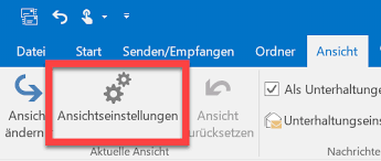 Einstellungen von outlook in optionen. Auf Einen Blick Wurde Eine Sende Lesebestatigung Angefordert Office Kompetenz De