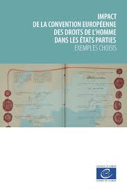 Impact De La Convention Europeenne Des Droits De L Homme Dans Les Etats Parties Exemples Choisis Cairn Info