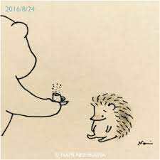 namiharinezumi 949 元気だしなよ cheer up ハリネズミの絵 キュートなスケッチ ハリネズミ イラスト