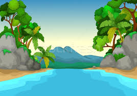Kzn ems spokesperson robert mckenzie said two bodies have been recovered. Beautiful View Of River Cartoon With Forest Landscape Background Vector Illustration C Jawa123 7387615 Stockfresh