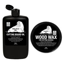 The great thing about mineral oil is that it's both effective and inexpensive, and many brands are multipurpose. Cutting Board Oil And Wood Wax Set Walrus Oil