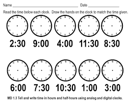First Grade Telling Time Worksheets Time Worksheets Telling Time Worksheets 2nd Grade Worksheets