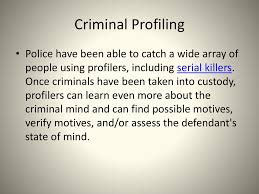 This book aims to transform criminal profiling into a credible science and practice that will reliably aid law enforcement investigation. Criminal Psychology What Is It Ppt Download