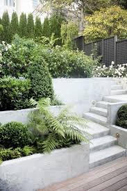 Modern Gardens Terrace Garden Design In 2020 Sloped Backyard Landscaping Garden Stairs Sloped Garden