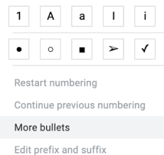 ⭐️ how to add bullet points to google slides on the web open a google slides … … use these steps to insert a degree symbol in google docs. Google Docs Making Bulleted Numbered Lists Learning Google Workspace Apps Script