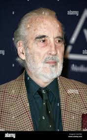 Christopher lee hi-res stock photography and images