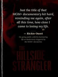 Episode 592 "The Hillside Strangler" Director: Peter LoGreco Peter joins me  to talk about one of the most terrifying serial killers in history: The Hillside  Strangler (Now available on MGM+) In the