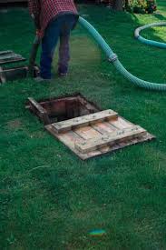 The interlocking designs in both the risers and the lids make them easy to snap together without and glue or sealants. Septic Tank Access Hatch Baileylineroad