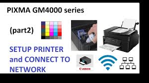 حل مشكلة طابعة canon 6300 و. Pixma Gm4020 Gm4040 Gm4050 Gm4070 Part2 Setup Printer Wifi Connect Canon Print App Youtube