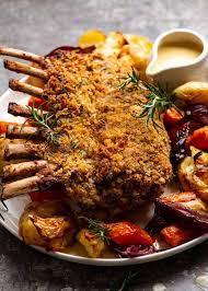 Rosemary Crumbed Rack Of Lamb Recipe Rack Of Lamb Lamb Dinner Lamb Recipes