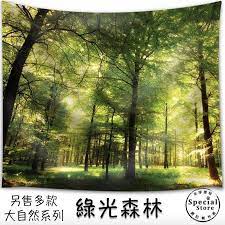 收藏掛毯 綠光森林大自然系列森林風景美景樹林壁掛壁毯掛毯掛畫掛布風景畫沙灘巾日光北歐風 露天拍賣 outdoor country roads