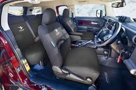 Production of the toyota fj cruiser has been discontinued. Black Duck Seat Covers Suitable For Toyota Fj Cruiser 2011 Onward Front Seats