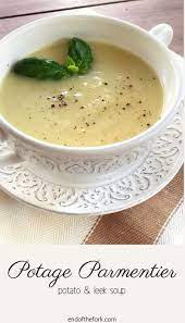 Potage Parmentier Leek Potato Soup Recipe In 2020 Potato Leek Soup Potato Soup Leeks