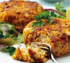 Tuna Herb Fishcakes Recipe Yummly Recipe Fodmap Recipes Fodmap Diet Recipes Salmon Recipes