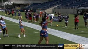 Lockdown Legends quarterback Peyton Dickerson's fourth TD pass extends lead  to 15