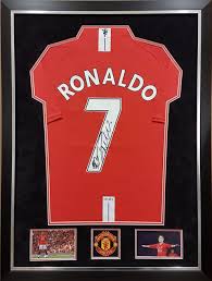 See more ideas about manchester united ronaldo, ronaldo, cristiano ronaldo manchester. Cristiano Ronaldo Signed Manchester United 2008 Home Shirt Framed Authentic Memorabilia