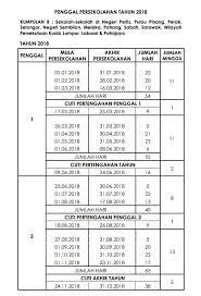 Jadual persekolahan 2019 ini juga dibuat setelah mengambil kira beberapa perayaan besar negara iaitu hari raya aidilfitri, hari raya aidiladha, tahun baru cina, deepavali dan beberapa perayaan lain di sabah dan sarawak seperti hari gawai, hari kaamatan dan sebagainya. Kalendar Takwim Cuti Penggal Persekolahan 2021 Kpm Lengkap