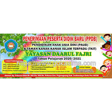 Name tag anak tk muslim. Ppdb School Banner Kindergarten Sd Smp Etc Shopee Malaysia
