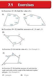 1 1 sickly 2 greasy 3 acidic 4 spicy 5 vegetarian 5 exotic. Chapter 07 Polygons Mr Urbanc S Classroom
