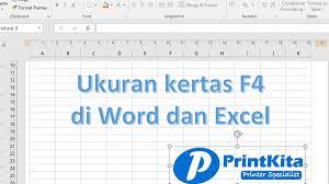 Cara menambahkan ukuran kertas f4 pada setelan printer canon ip2770. Cara Setting Ukuran Kertas F4 Folio Di Ms Word Dan Excel