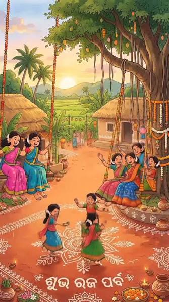 The Ultimate Celebration of Earth & Womanhood: Raja Parba! 🌸✨, ​Step into  the heart of Odisha’s unique heritage! Raja Parba is not just a festival;  it’s an emotion. For three days, Mother Earth rests, ...