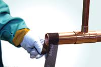 Plumbers copper pipe cleaning cloths. Copper Tube Handbook Vii Soldered Joints Cleaning