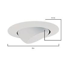 1899 3d models found related to recessed lighting eyeball. Halo 6 In White Recessed Ceiling Light Trim With Adjustable Eyeball 78p The Home Depot