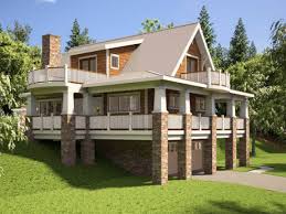 Will it be used for extra bedrooms, a media room or storage? Hillside House Plans Walkout Basement House Plans 101342