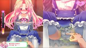 【04 どこでも？おさわり！プリンセス☆タッチ  実況(体験版)】爆乳J〇が手マンされたりクンニされてイカされてしまい・・・(アニメーションおさわり同人エロゲ－）